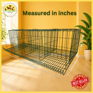 4 Doors Battery Cage Galvanized and Coated Blue color / RTL / Sabong /Cock cage/ Game fowl / Kulungan/ Paitlugan ng manok