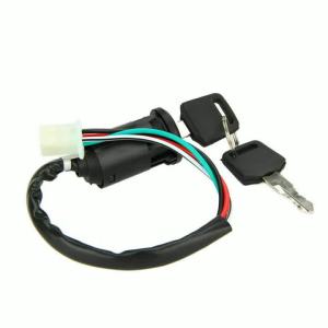 Aria Ignition Key Switch For ATV Go Karts Pocket Bikes Copper+Rubber Material Fits For 50 70 90 110 125 1For 50 2For 50 CC Z2H1K
