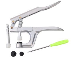 GAOSU Resin Snaps Fastener Pliers Kit Colored Metal Press Pliers Snap Buttons Mother-and-Child Buttons Seamless Design Press Stud Buttons Children Clothing