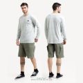 KWITAN Kaos Basic Stripe Salur GREY. 