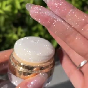 Bột cơ thể bột bụi cổ tích có độ bóng cao Patting Pink Shimmering