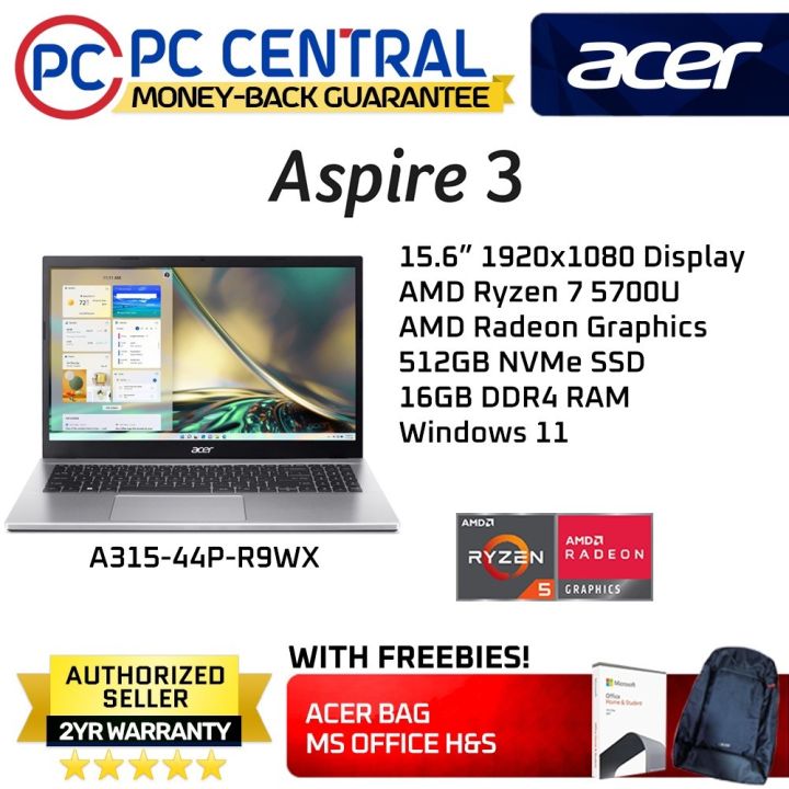 Acer Aspire 16gb Ssd Ram Acer Aspire Inch Windows Laptop AMD Ryzen
