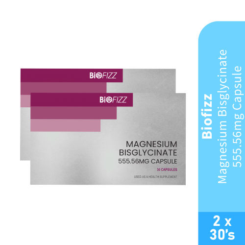 BIOFIZZ Magnesium Bisglycinate (30's x 2) [Magnesium Glycinate/Magnesium Supplement/镁]