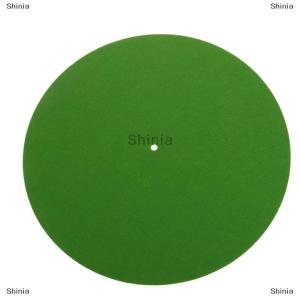 [COD] Shinia 1ชิ้นแผ่นกันลื่นแผ่นรองจานเสียงแผ่นเสียงสำหรับ LP ไวนิลบันทึกเสียงอุปกรณ์ DIY แผ่นแผ่นเสียงหนา Audiophile
