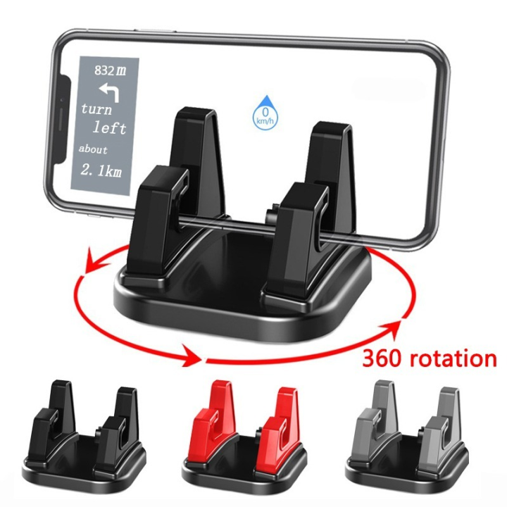Universal Car Dashboard Cell Phone Holder For Smartphone Bracket 360 Degree Rotation Car Clip Phone Mount Rearview Mirror Sun Visor In Car GPS Navigation Stand From Ecsale007, $5.03