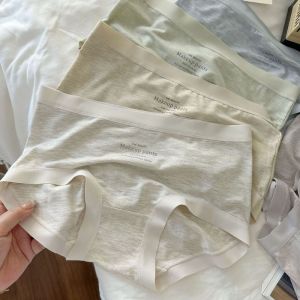 Rosy Recess Soft Breathable Mid-Waist Briefs for Women Comfortable Cotton-Like Underwear