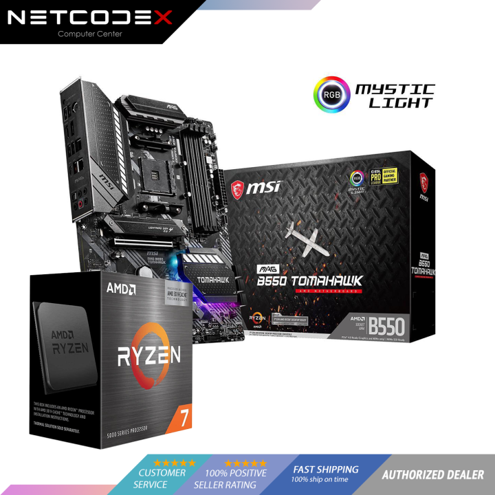 CPU Ryzen7 5800x & MSI MAG B550 TOMAHAWK Amazon.com: MSI MAG B550 TOMAHAWK MAX WIFI AMD B550 Socket