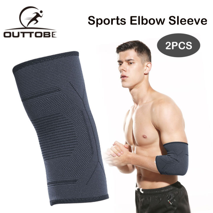 Outtobe Elbow Brace Compression Support Elbow Sleeve Outdoor Sport