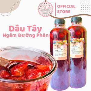 Dâu Tây Ngâm Đường Phèn 1.3kg 2c Mart