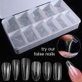 550Pcs/box Born Pretty Matte False Tips Soft Gel Tips Nail Extension Tool Artificial Nails False Nails. 