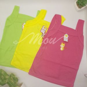 MOU -12pc 6pc 3pc Kaos Dalam Singlet Anak Perempuan Lusinan Karakter Lol Usia 1-10 Tahun Bahan Katun