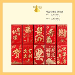 BD Angpao Wedding Sangjit Termurah / Angpao Imlek / Angpao Merah Angpao Murah UKURAN BIG / BESAR WED61
