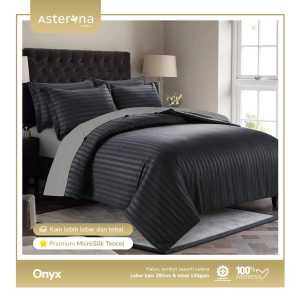 Sprei Hotel Microtencel Premium gramasi 130 Anti Geser Tinggi 30 cm ukuran 90 100 dan 120
