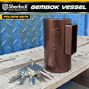 Sherlock Gembok Tabung Vessel Padlock Anti Maling Untuk Folding Gate