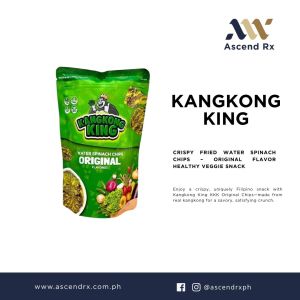 Kangkong King Crispy Fried Water Spinach Chips – Original Flavor Healthy Veggie Snack by ascendrx