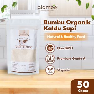 ALAMEE Bumbu Kaldu Sapi NON MSG Organik Beef Powder Praktis Bubuk 50gr