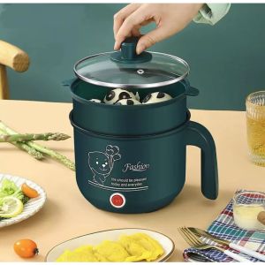 100% Mini Rice Cooker Multi-function Cooker 1.8L Non-stick Inner pot Electric Heating Pot