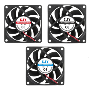 Low Noise 7015 Cooling Fan High Airflows Efficient Heat Dissipation for Computers Servers Printers 5/12/24V