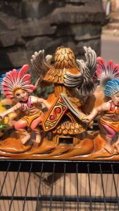 Sangkar Kosan 37x42 Motif Ukiran Suku Dayak