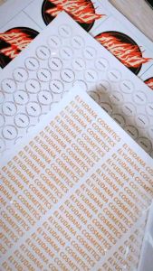 Personalized Receipt & Calling Card Sticker Solutions