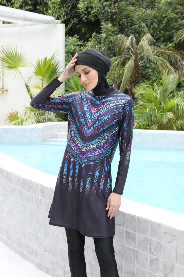 Motive Force Muslimah Swimwear Baju Renang Beachwear Plus Size