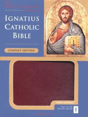 Ignatius Catholic Bible: Revised Standard Version Burgundy Zipper Duradera Leather Bound – September 30 2005