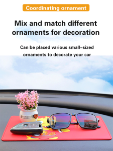 Car antislip mat dashboard sunscreen mat