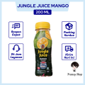Jus Mangga Jungle Juice Mango Kemasan Botol 200 ml. 
