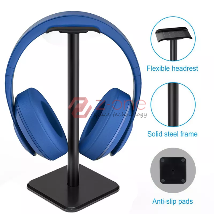 H12 Headphone Holder Aluminum Earphone Gaming Headset Desktop