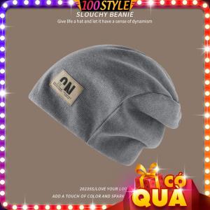 Nón Len Nam Nữ Form Dài Đính Tag Vải Nuni Cực Chất - 100style