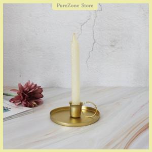 [PureZone] เชิงเทียนเชิงเทียนงานแต่งงานปาร์ตี้วินเทจย้อนยุคสไตล์เดสก์ท็อปเครื่องประดับ