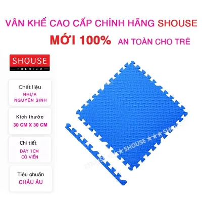Thảm Xốp Ghép lót sàn Korea miếng dày tấm trải sàn cho bé vân gỗ gấp gọn xpe 30x30 60x60 cm chống trơn trượt