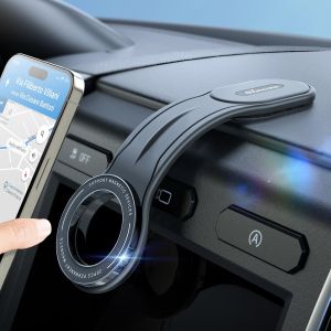eSamcore for MagSafe Car Mount Detachable Bendable Aluminum Arm Magnetic Phone Holder for Car[20 Strong Magnets] Cell Phone Mount for Car Dash Fit iPhone 17 16 15 14 Pro MaxMag Safe Accessories