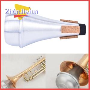zhanjietun Aluminium Straight Trumpets Mute For Jazz Instrument Practice Beginner
