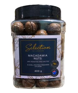 Selection by Landers Macadamia Salted 400G