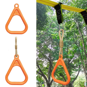 Kids Gymnastic Rings Kids Pull Up Rings for Children Home Exercise Strength Training Hanging Straps Rings Indoor Fitness