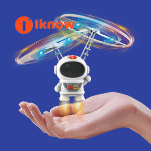 Magic Flying Toy - Steel Man Induction Flying Levitation Flying Toy Rechargeable Helicopter - Best Teenage Girl Teen Boy & Tween Present