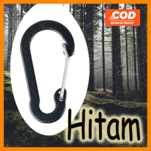 KARABINER GANTUNGAN CLIP LOCK CARABINER ALUMUNIUM ALLOY