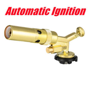 Heat Flame Gun Blue Torch Copper Welding Nozzle Bronze Brazing Blow Torch Butane Gas Plumbing Durable