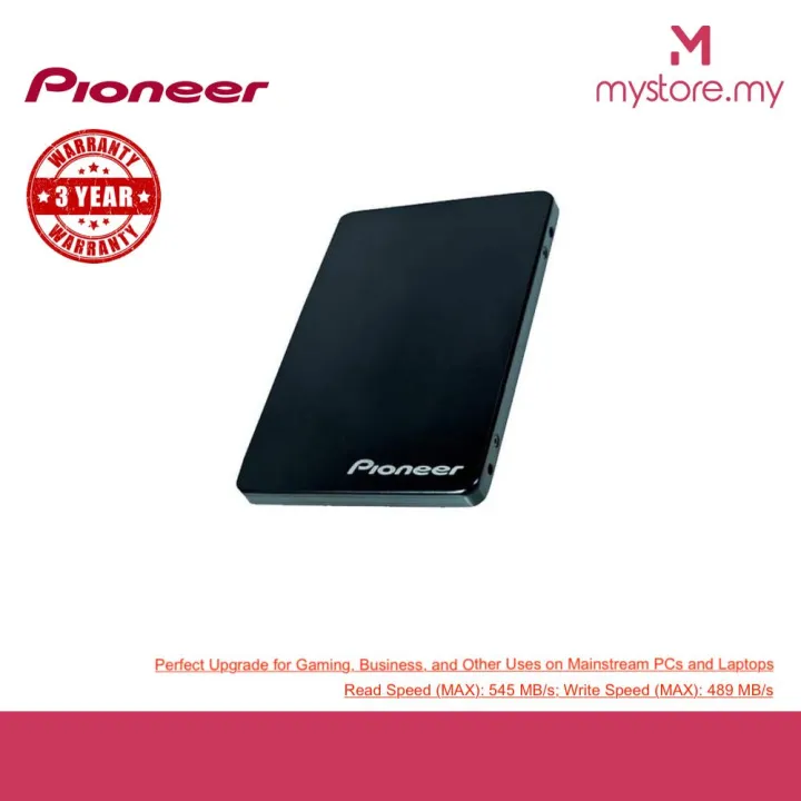 Pioneer 3D NAND Internal SSD 480 GB - 2.5" / SATA 3/ 6 GB/s Solid State Drive