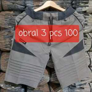 PROMO 3 PCS 100 RIBU CELANA TIK TOK PENDEK PRIA DEWASA//CELANA DISTRO TERBARU//CELANA CHINO TERMURAH 2021