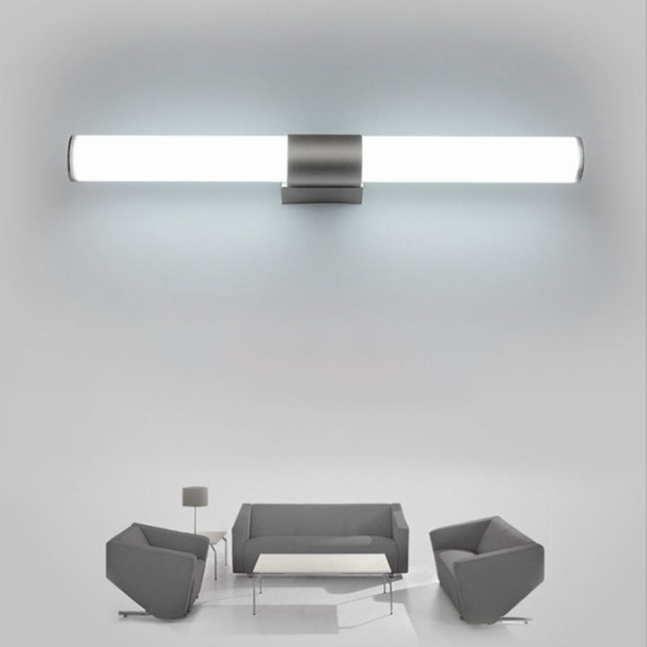 Modern Wall Lamp sconces Super Bright Long Strip wall decor бра Mirror ...
