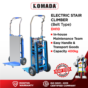 TTF Rack™ 400kg Staircase Hand Truck/ Crawler Tyre Escalator Machine/ Climb Stairs Troli (DH-10)