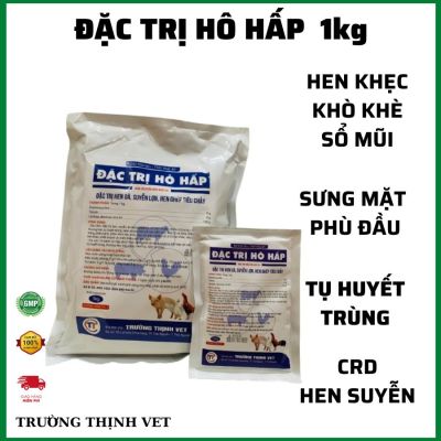 Medicine special treatment hen khẹc wheeze sniffles, facial swelling, capacitor blood parasites, CRD, asthma chicken, duck, pig. Veterinary School Vogue