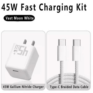 Original Fast Charging Adapter Charger Kit 35W 45W for Samsung Android iOS Carry On