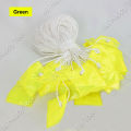 50m Safety Reflective Delineator String Rope Orange/Green High Visibility Warning Roadside Work Tali Pemantul Cahaya. 