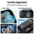 TOPK USB Portable Mini Fan,Desk Personal Electric Fan Table ,Standing Fans for Room,3 Speed Wind 360°Rotatable for Camping Quie-ZCVU MALL. 