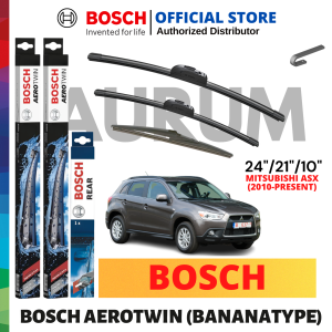 Bosch Aerotwin Wiper Blade Bundle set for Mitsubishi ASX 2010-PRESENT (24/21/10) 3pcs