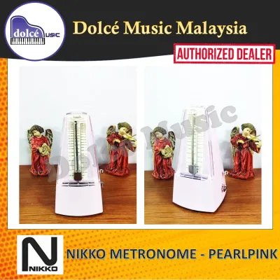 NIKKO - Genuine Japan Mechanical Metronome (PEARL PINK)