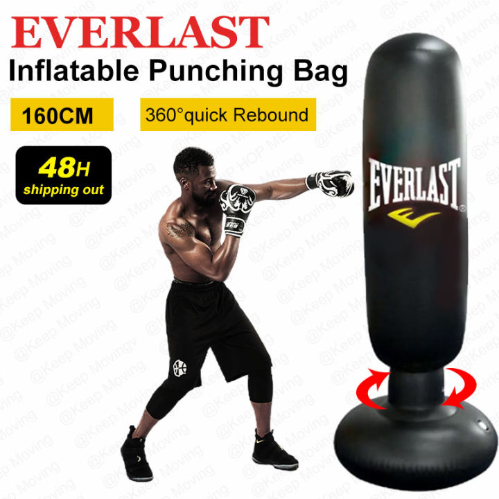 EVERLAST Inflatable Boxing Punching Bag with Stand for Adults 160CM Tumbler Standing Punching Bag Kids Valentine Gift for Boyfriend Lazada PH